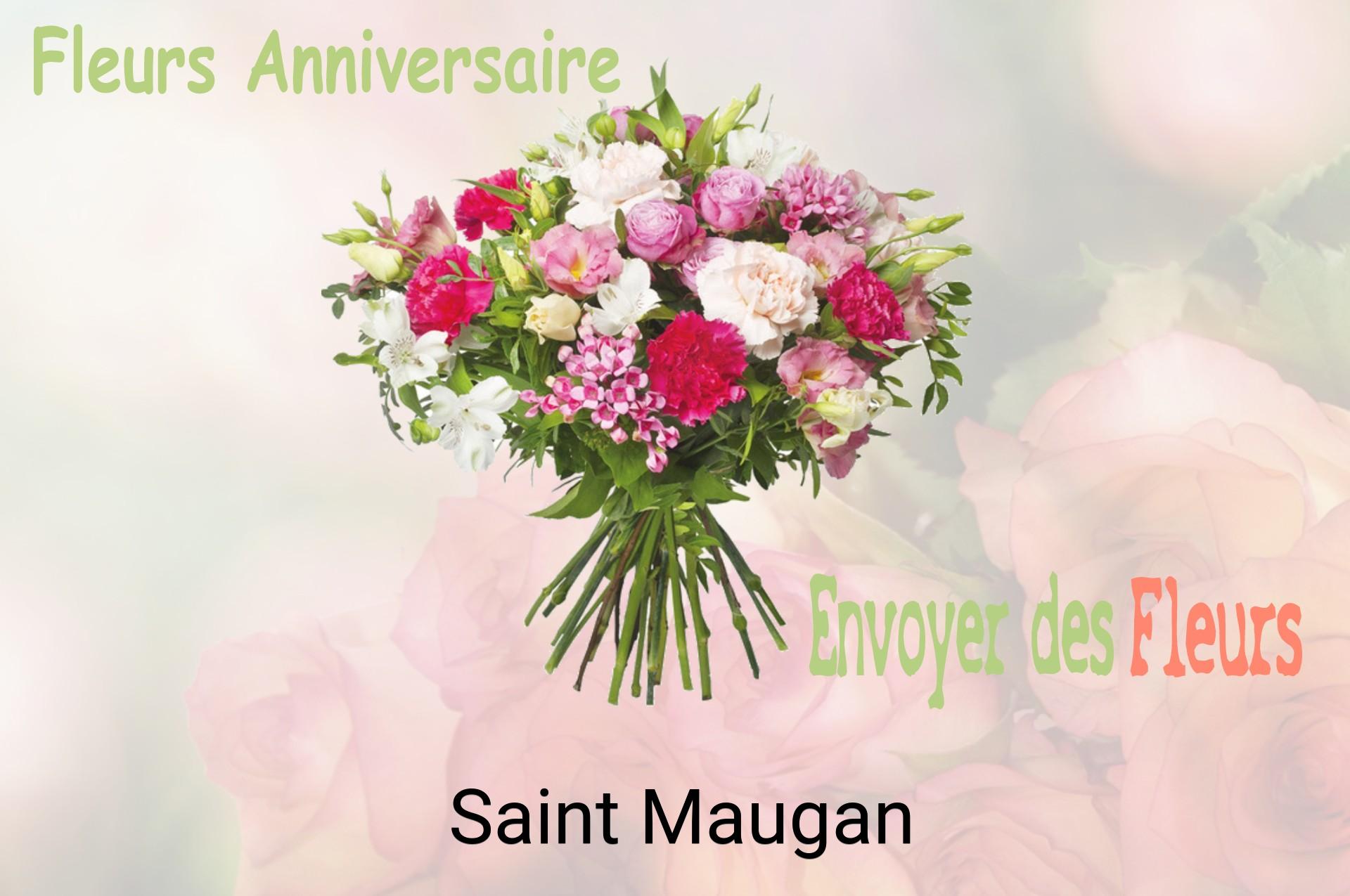 Bouquet de fleurs d’anniversaire livré à Saint-Maugan