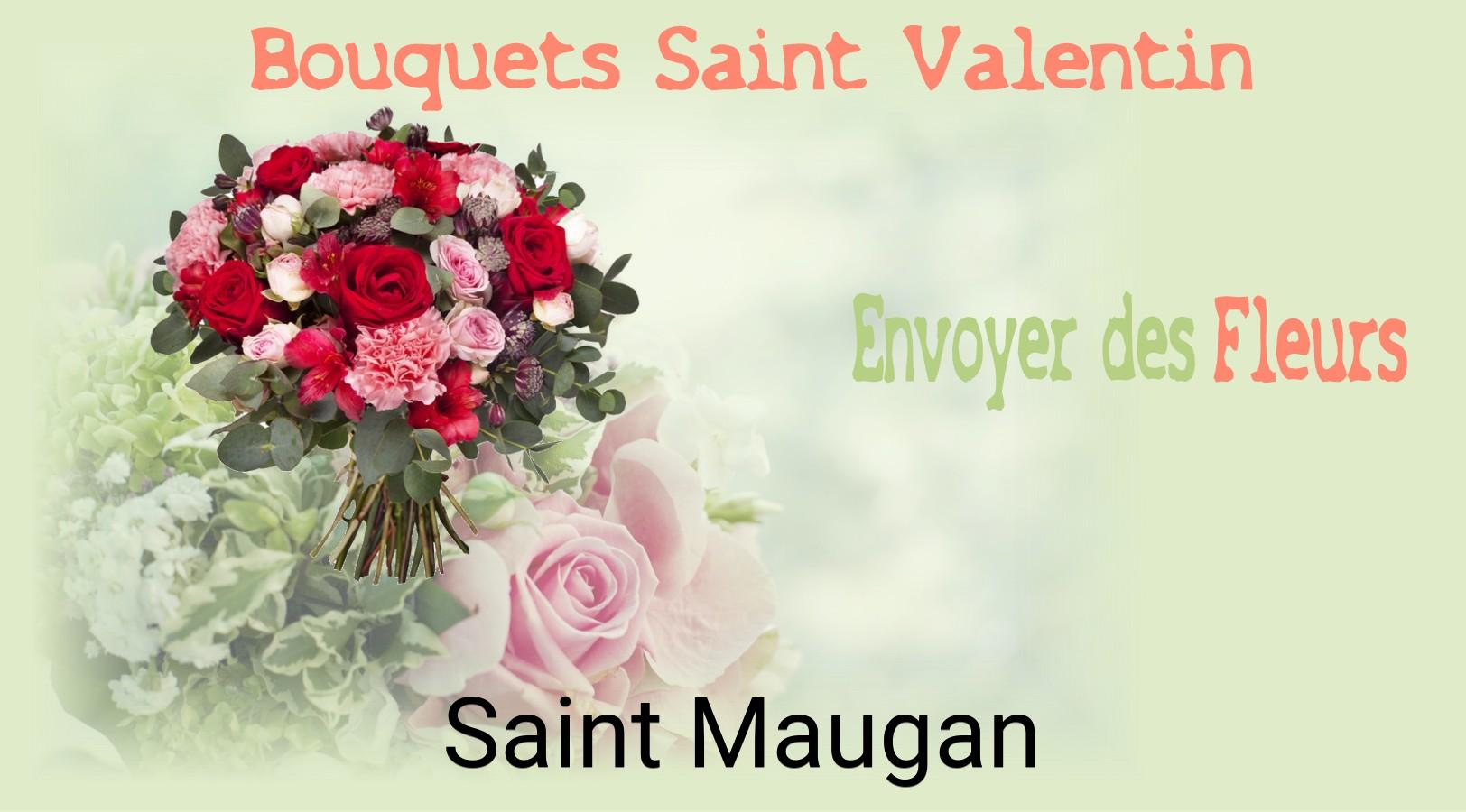Roses de Saint-Valentin livrées à Saint-Maugan